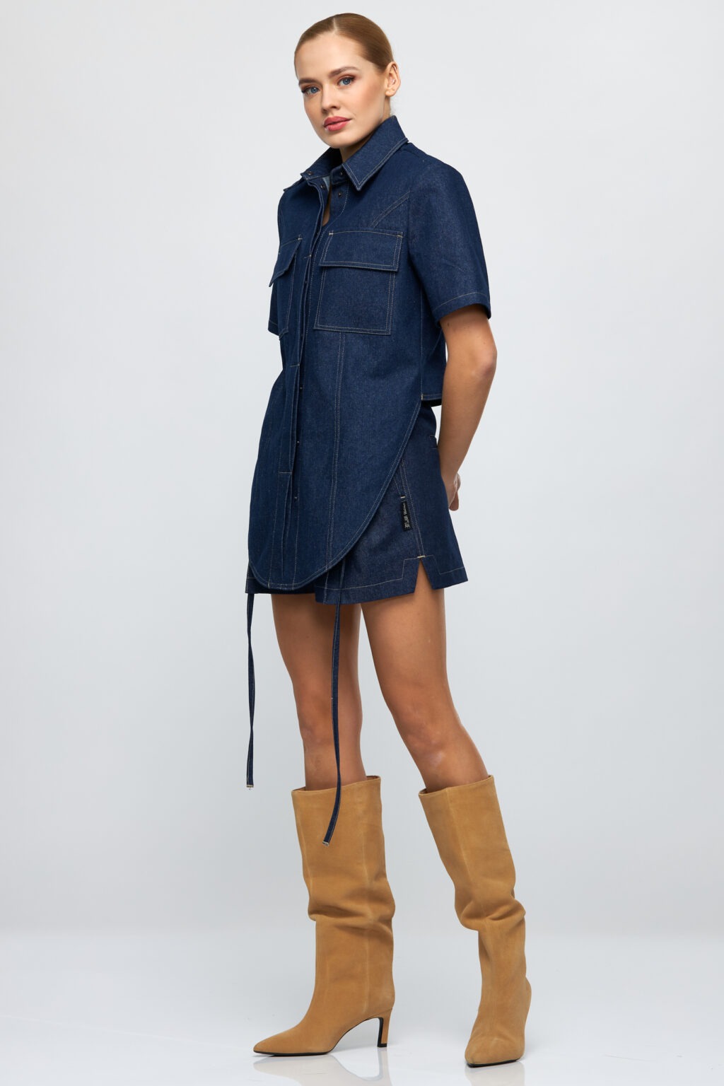 Denim shirt "Terra" - Image 3