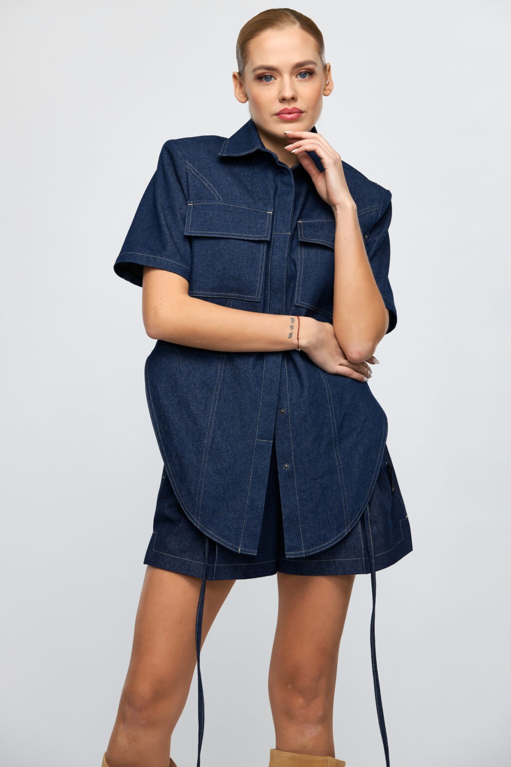 Denim shirt "Terra" - Image 5