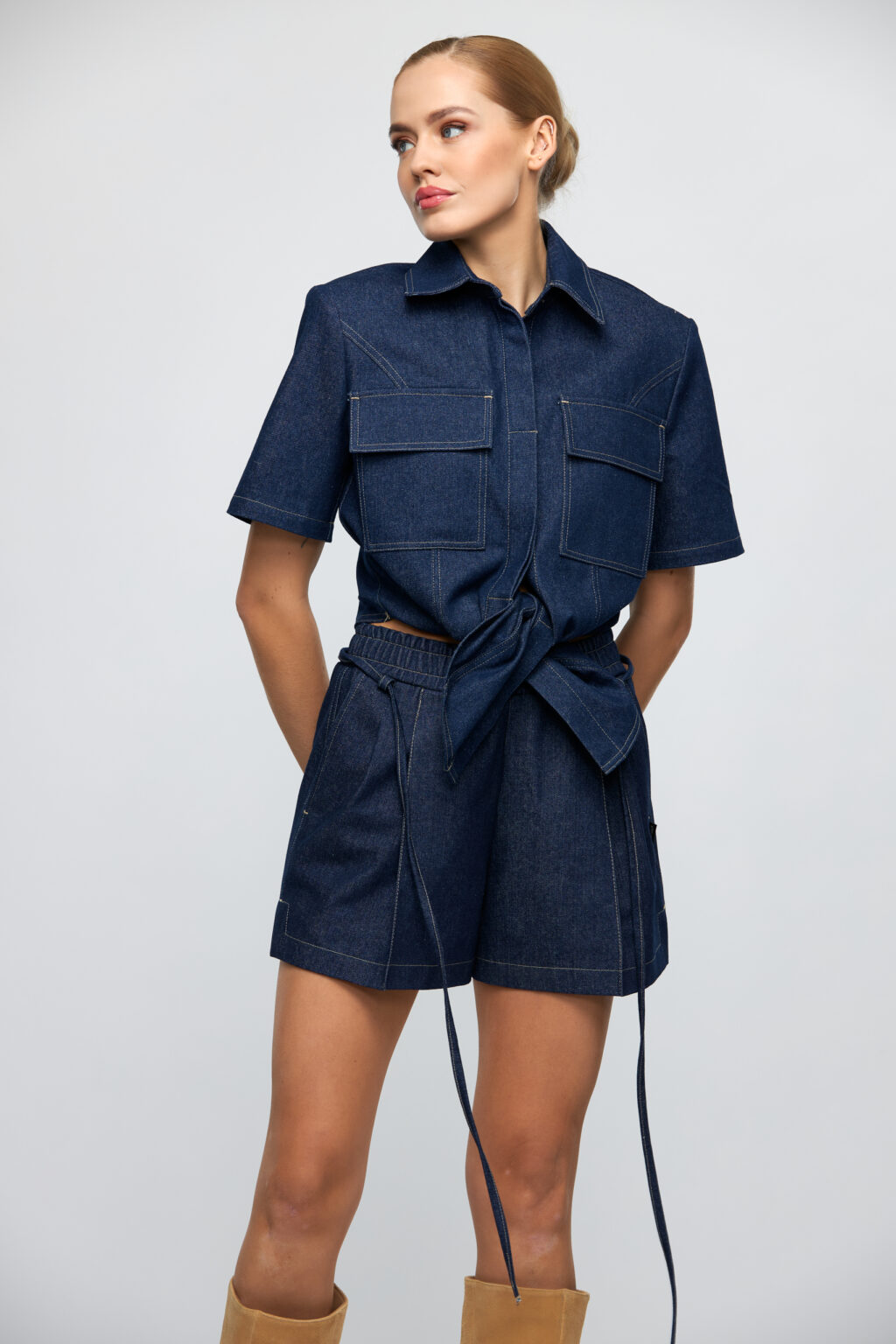 Denim shirt "Terra" - Image 7
