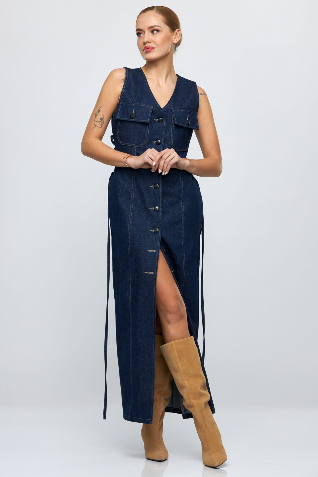 Denim dress "Clare" - Image 8