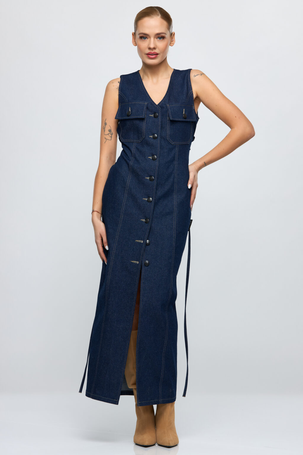 Denim dress "Clare" - Image 5