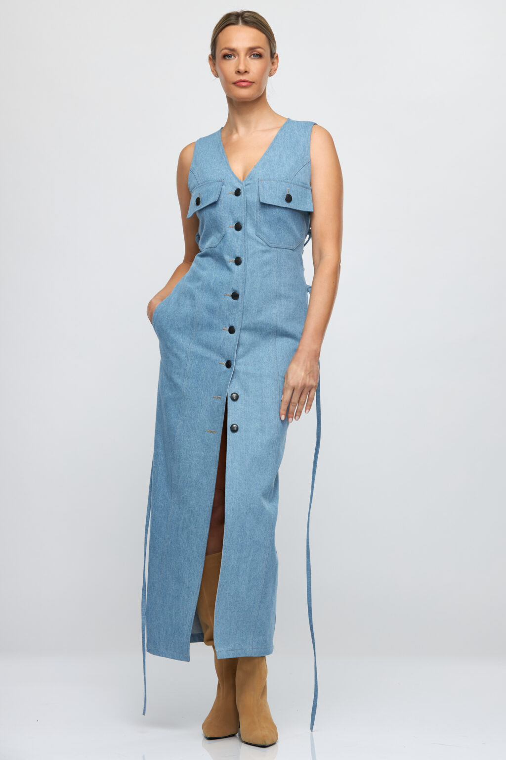 Denim dress "Clare" - Image 6